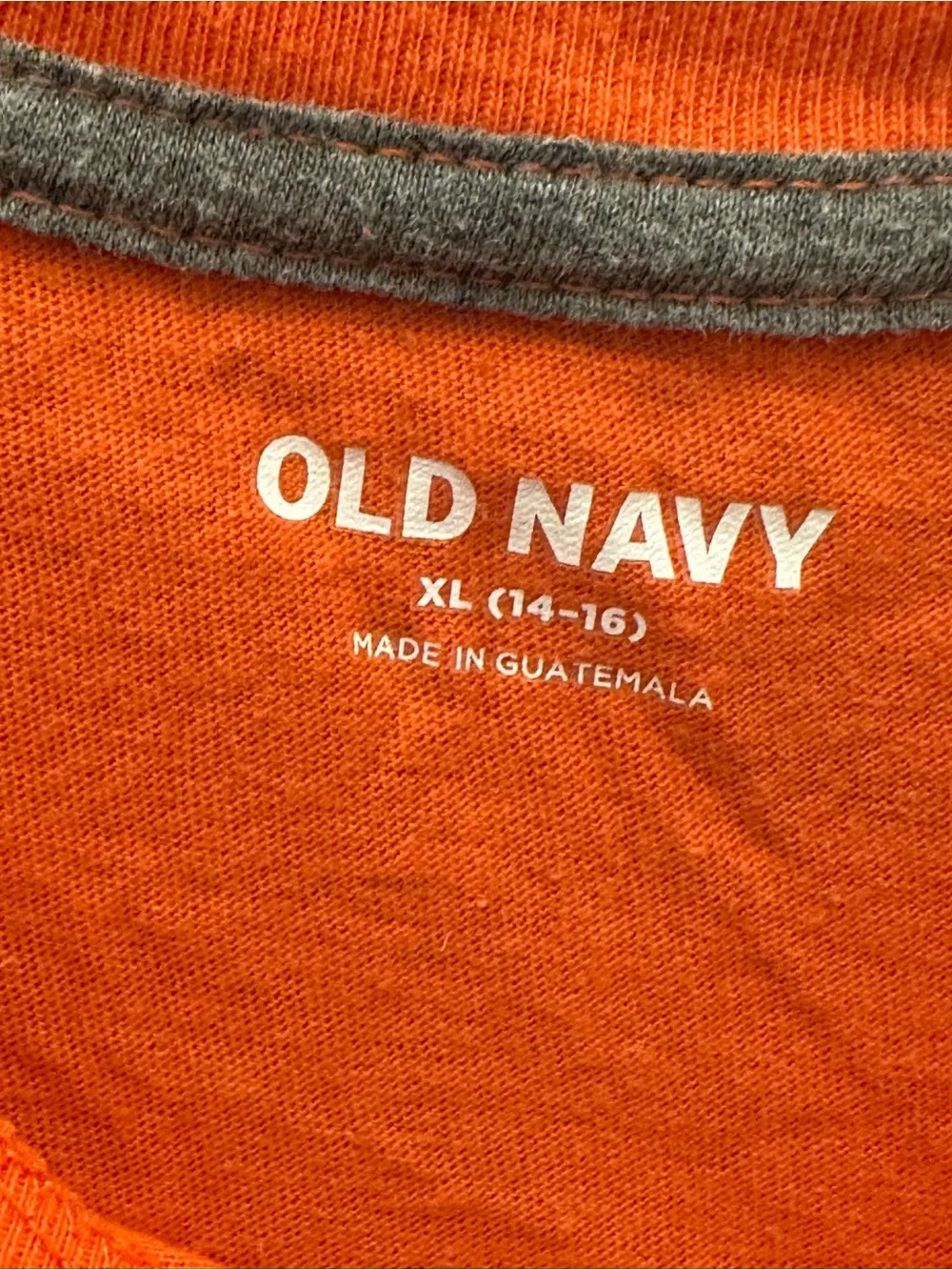 Next Level Orange Graphic Tee by Old Navy XL